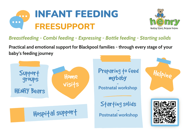 Henry Infant Feeding Support Blackpool 
