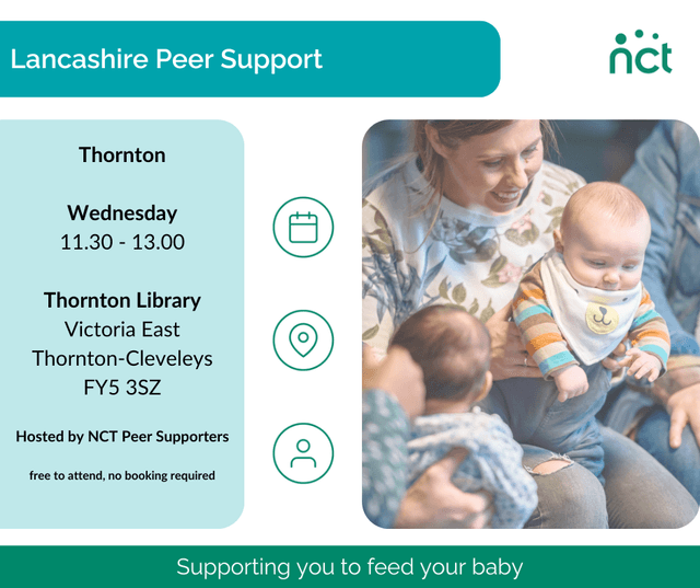 Image showing Thornton group details on a Wednesday at Thornton Library FY5 3SZ