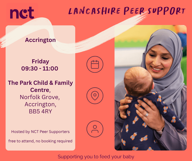 Accrington Group, Every Friday 09:30-11am at The Park Child and Family Centre