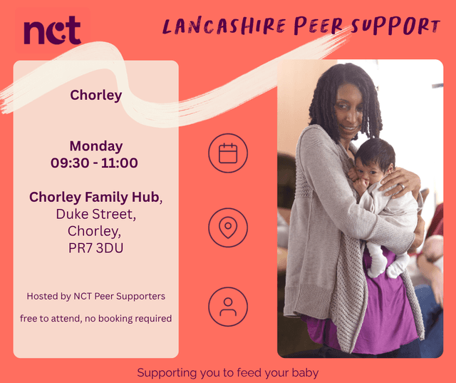 Chorley Group - Monday, 09:30-11:00, Duke Street Family Hub
